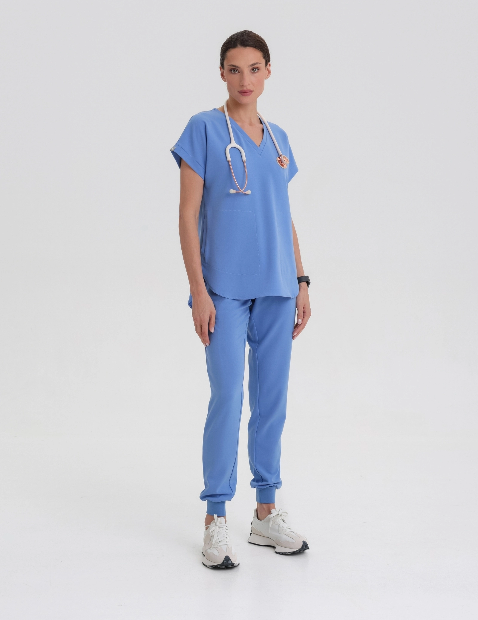 Pantaloni Medici Donna Jogger - MARINA BLUE