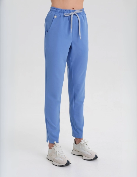 Pantaloni Medici Donna Basic - MARINA BLUE