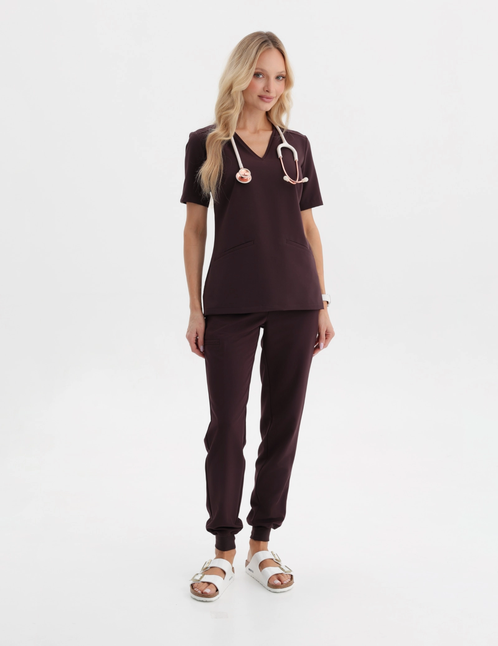 Pantaloni Medici Donna Jogger – DARK CHOCOLATE