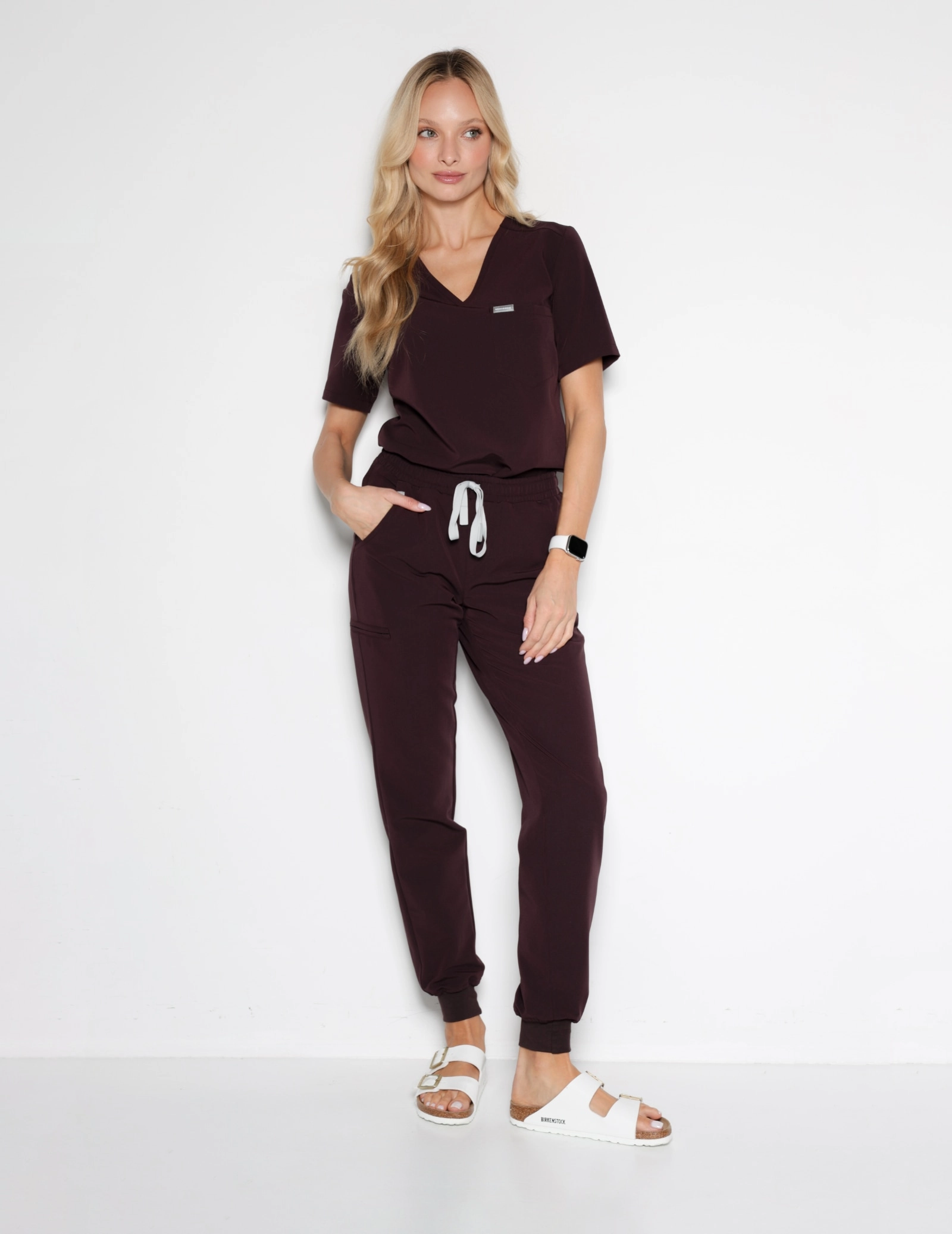 Casacca Medica Raya One Pocket - DARK CHOCOLATE