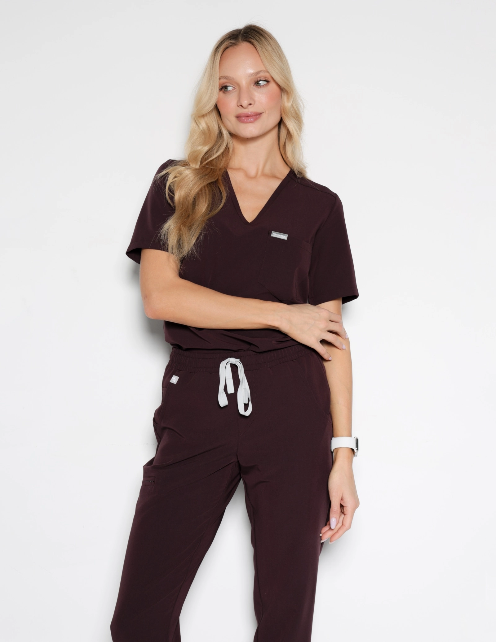 Casacca Medica Raya One Pocket - DARK CHOCOLATE