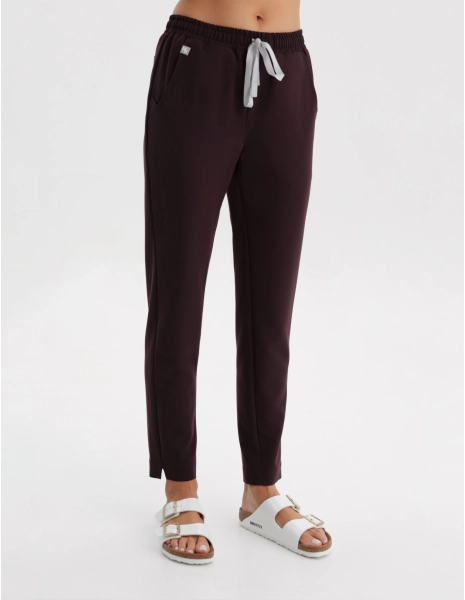 Pantaloni Medici Donna Basic – MOCHA - DARK CHOCOLATE