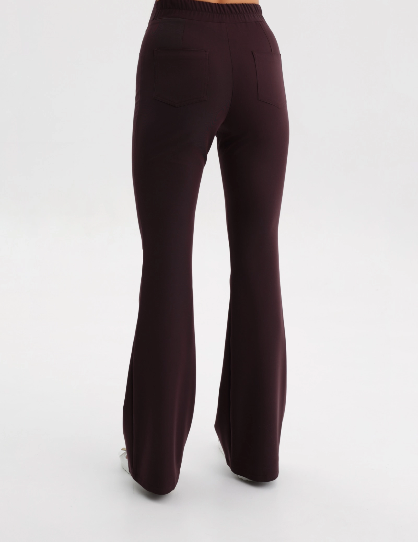 Pantaloni Medici Donna Flare - DARK CHOCOLATE