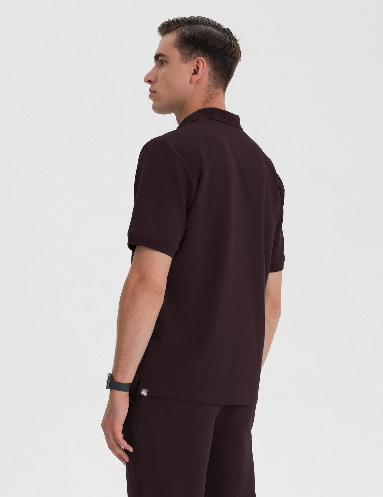 Casacca Medica Polo - DARK CHOCOLATE