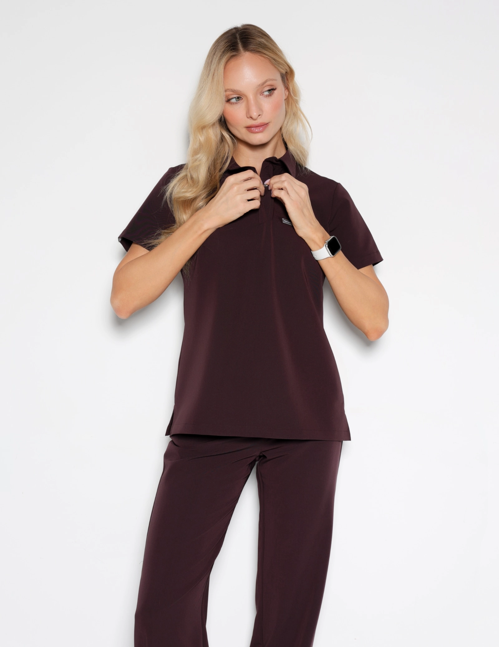 Casacca Medica Polo - DARK CHOCOLATE