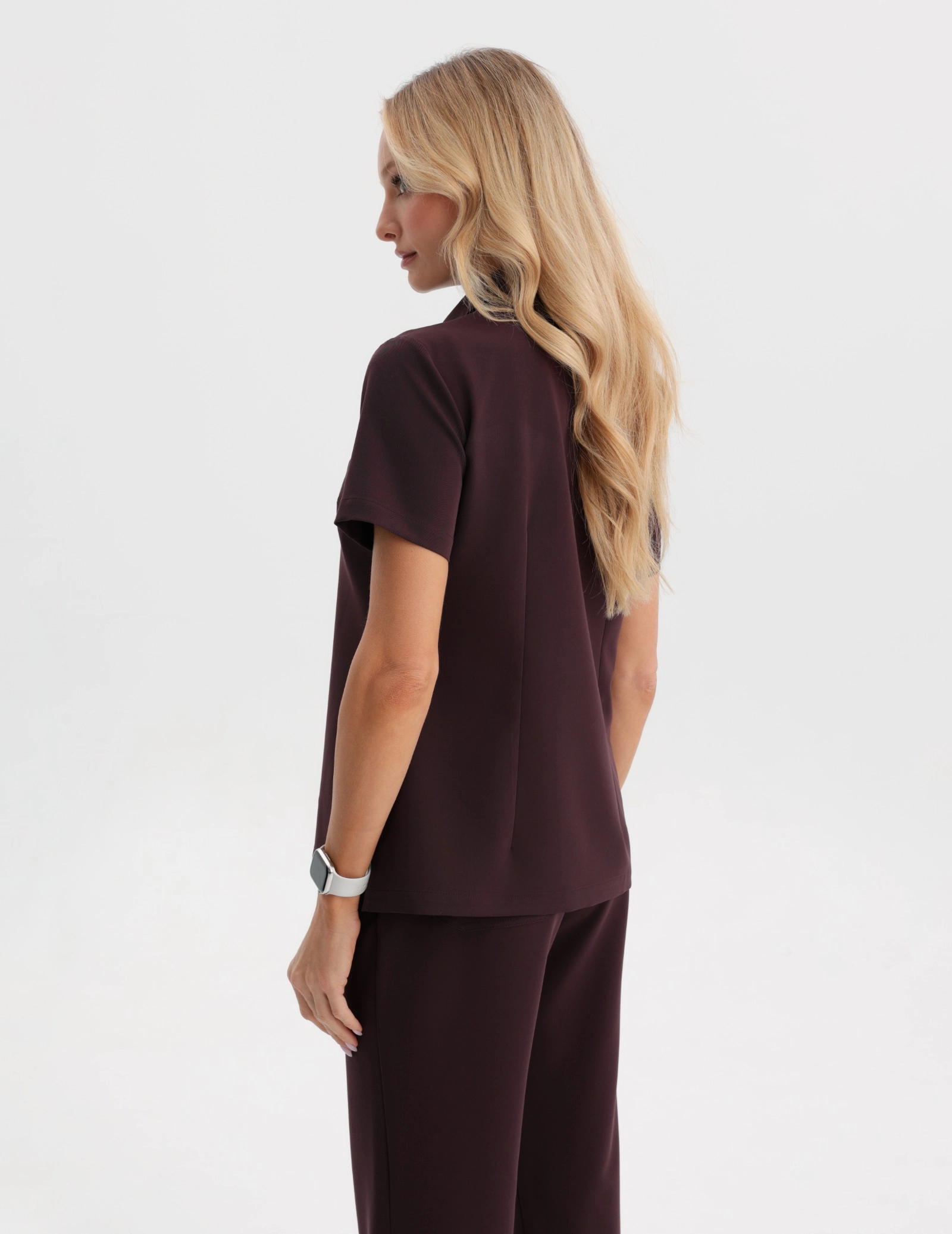 Casacca Medica Polo - DARK CHOCOLATE