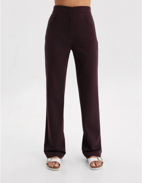 Pantaloni Medici Donna Tiffany - DARK CHOCOLATE