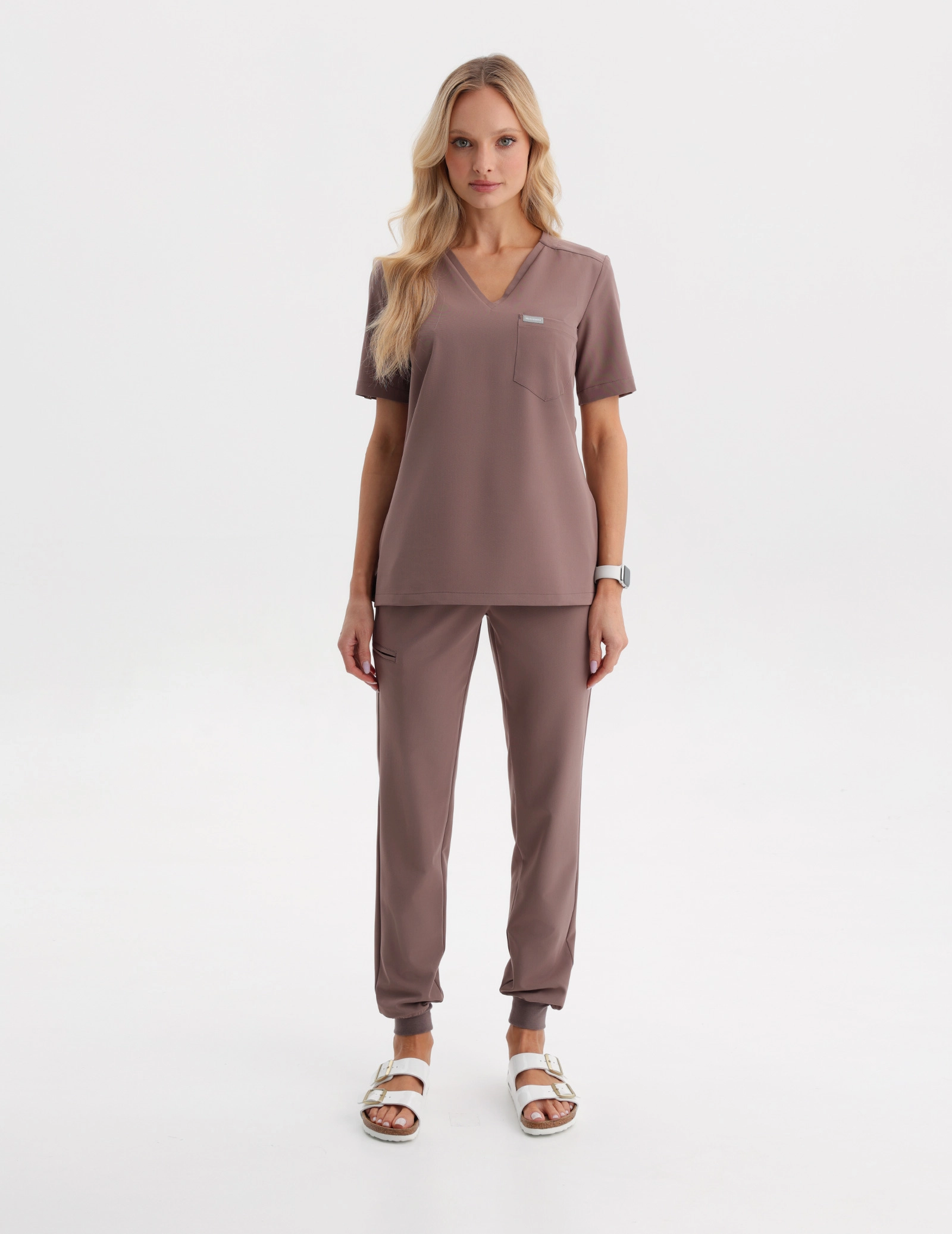 Casacca Medica Raya One Pocket - MOCHA