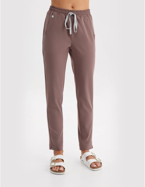 Pantaloni Medici Donna Basic – MOCHA