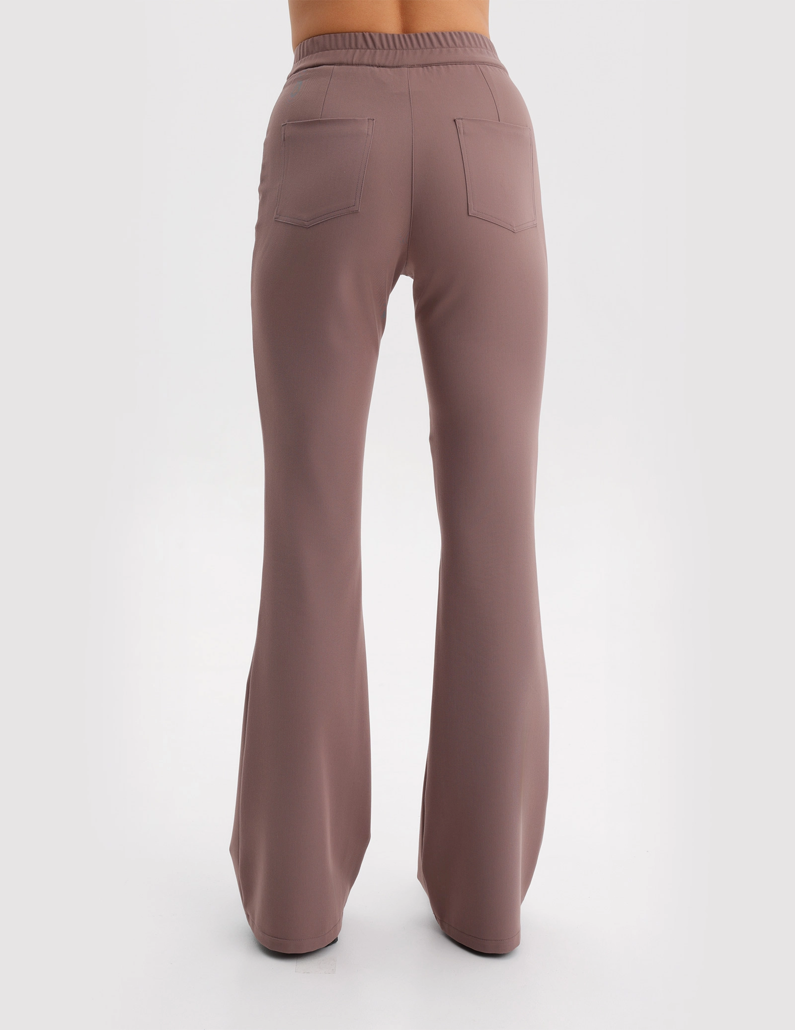 Pantaloni Medici Donna Flare – MOCHA