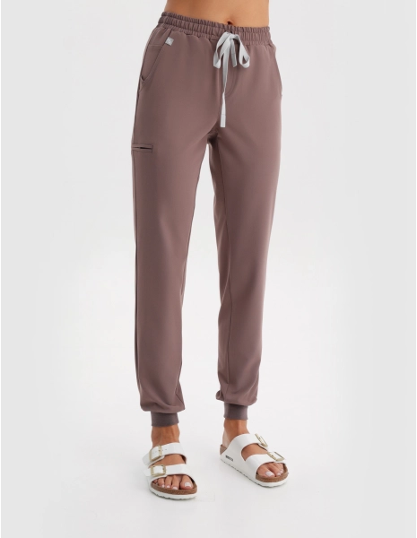 Pantaloni Medici Donna Jogger – MOCHA