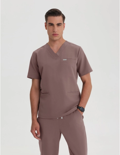 Casacca Medica Uomo Birbal - MOCHA