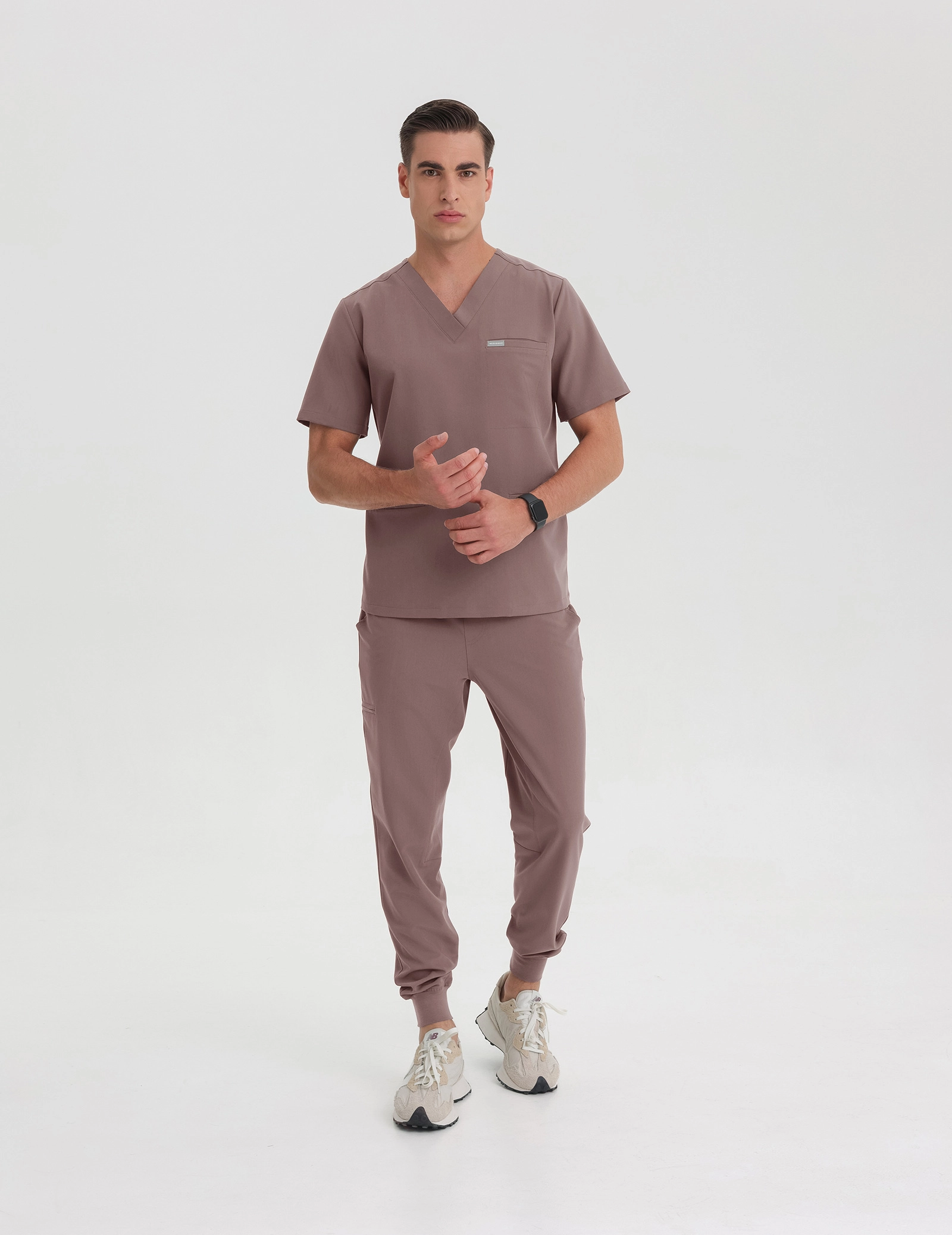Casacca Medica Uomo Birbal - MOCHA