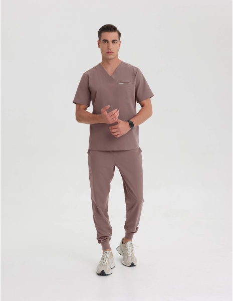 Pantaloni Medici Uomo Jogger - MOCHA