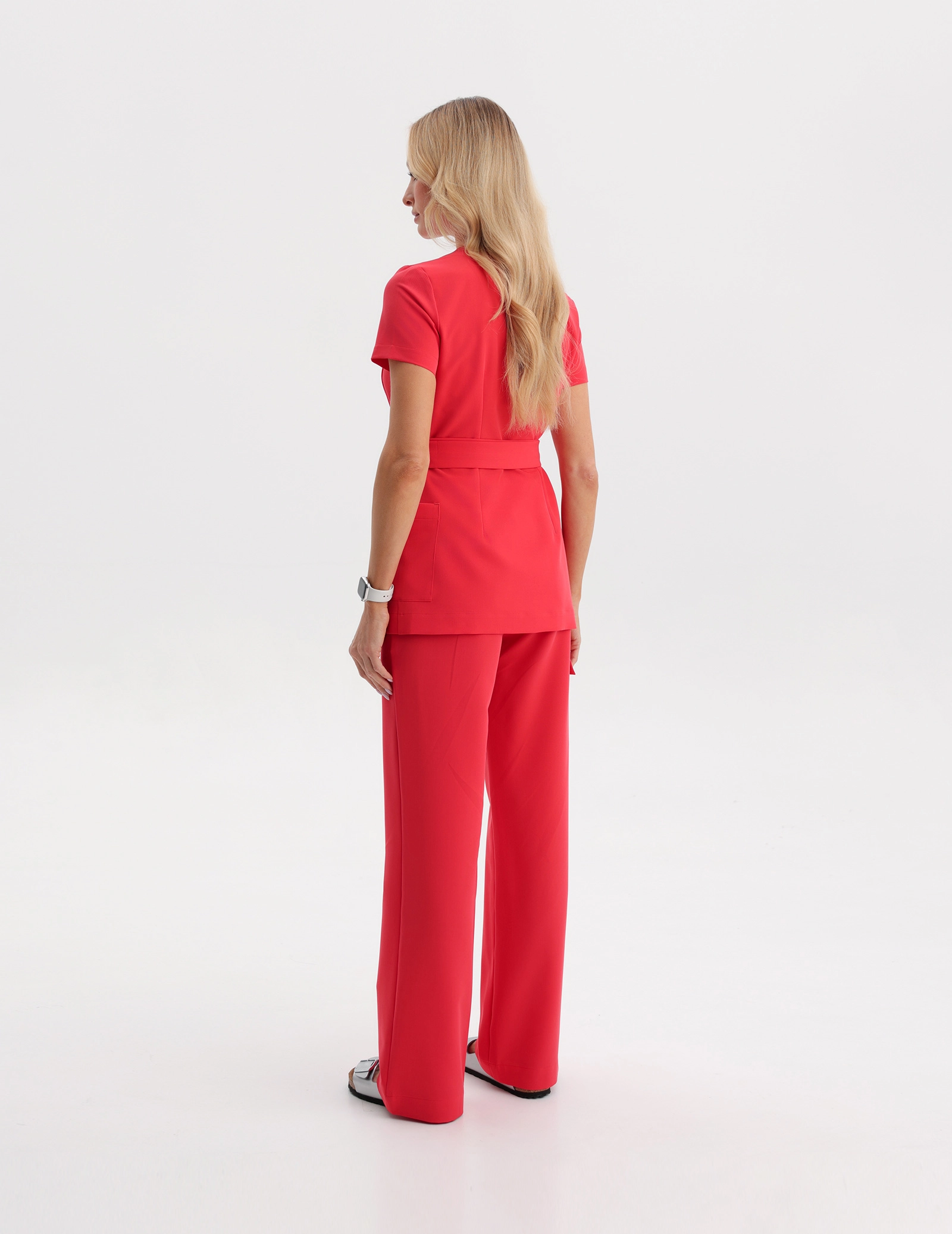 Casacca Medica con Lacci Auri - POP RED