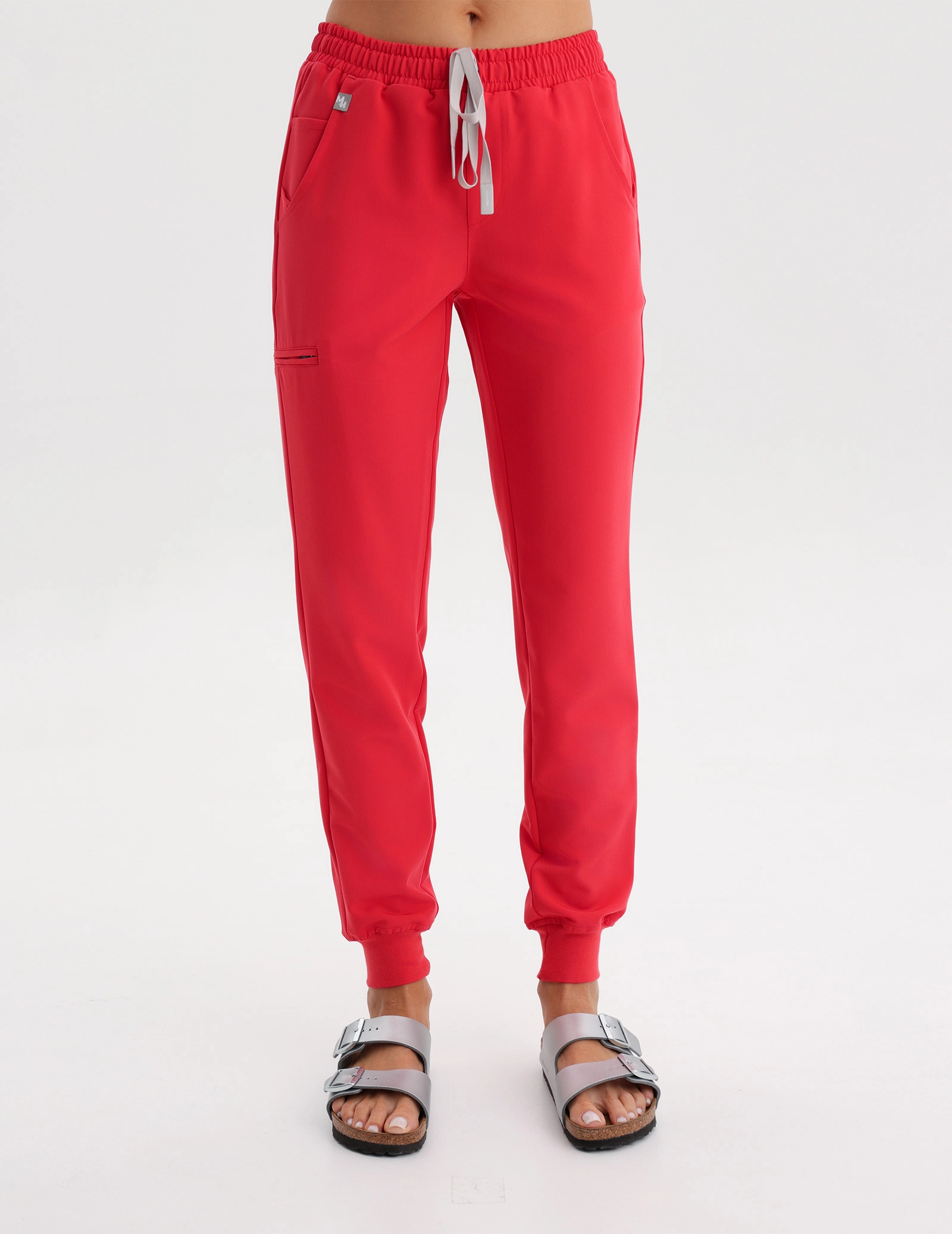 Pantaloni Medici Donna Jogger - POP RED
