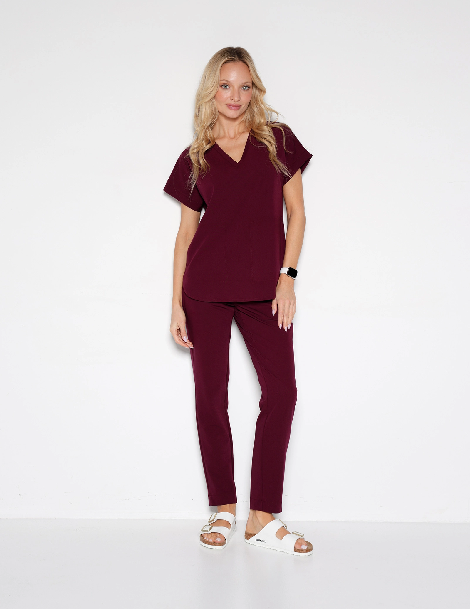 Casacca Medica Kendall - BURGUNDY