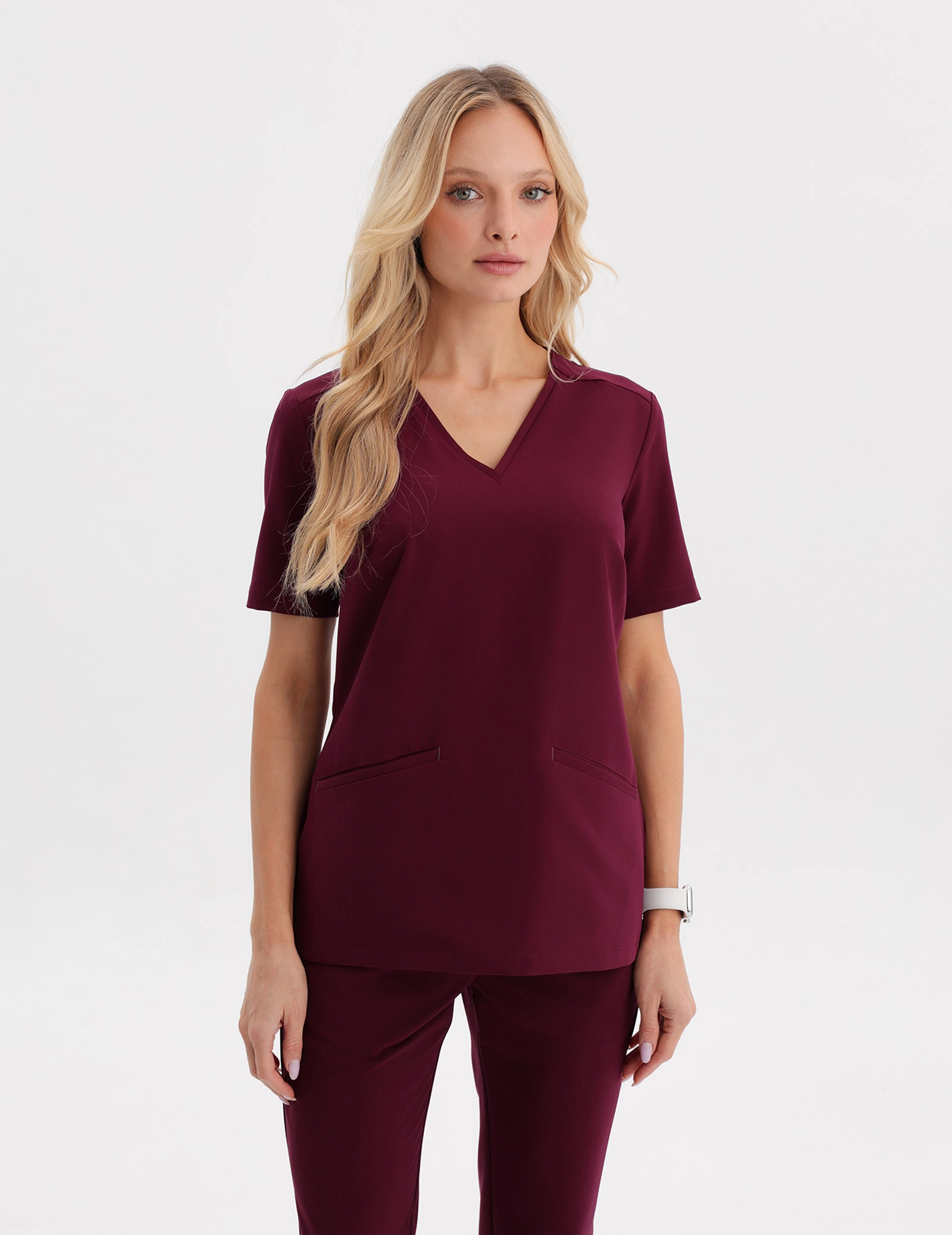 Casacca Medica Casy - BURGUNDY