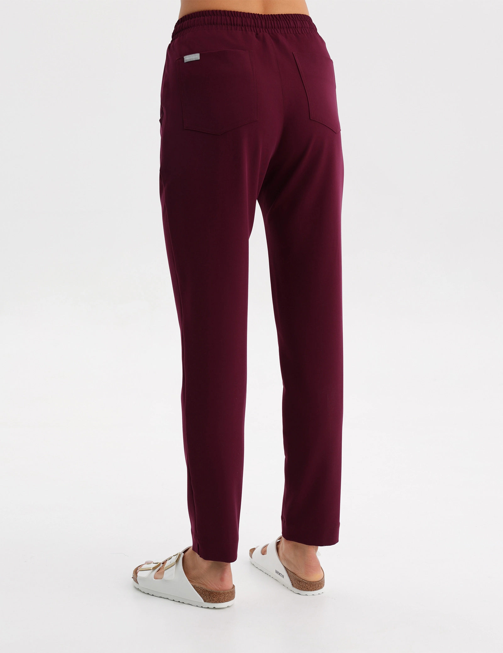 Pantaloni Medici Donna Basic – BURGUNDY