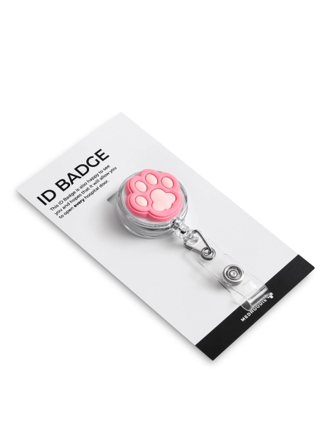 ID Badge Holder - DR PAW PINK