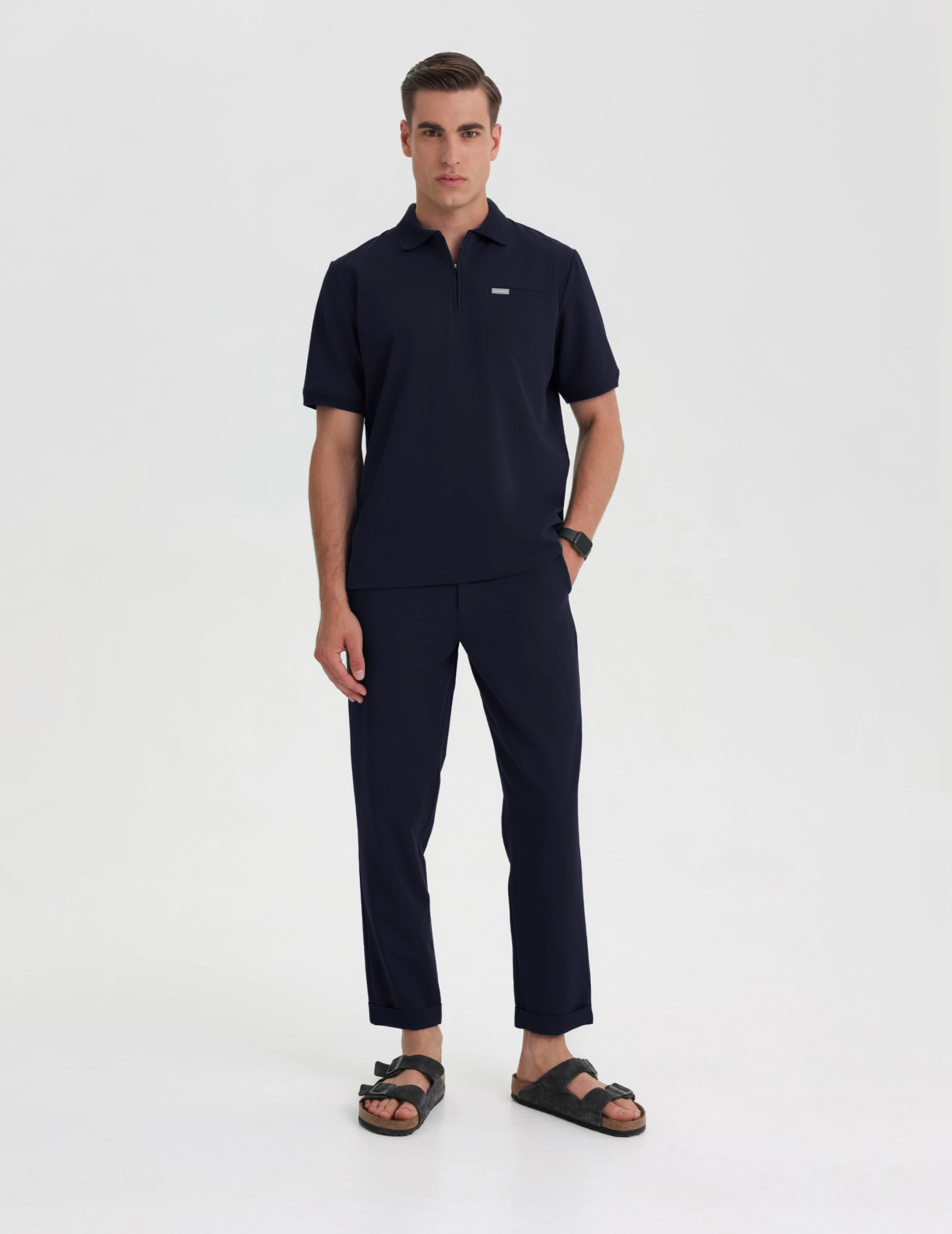 Casacca Medica Polo Uomo - DARK NAVY