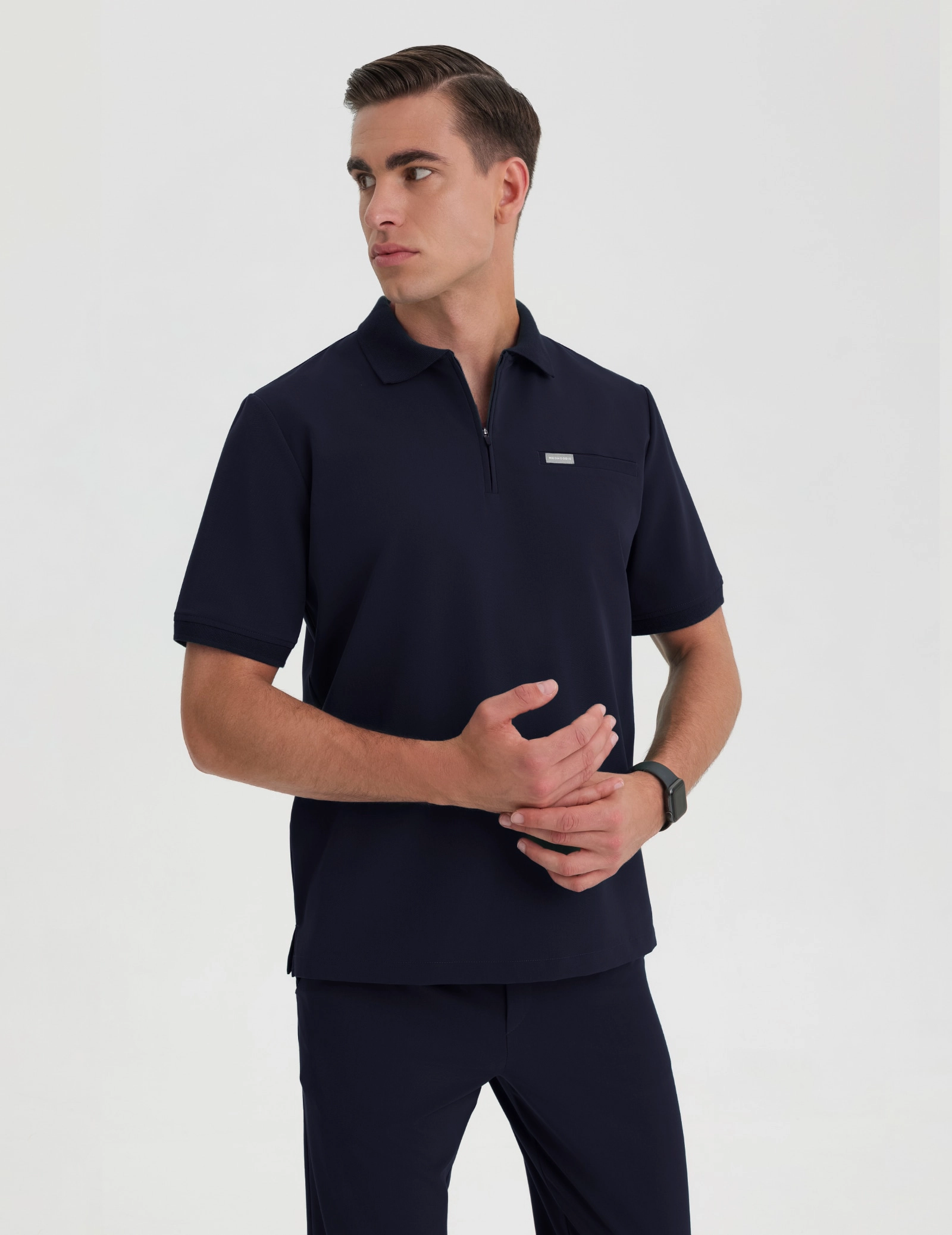 Casacca Medica Polo Uomo - DARK NAVY