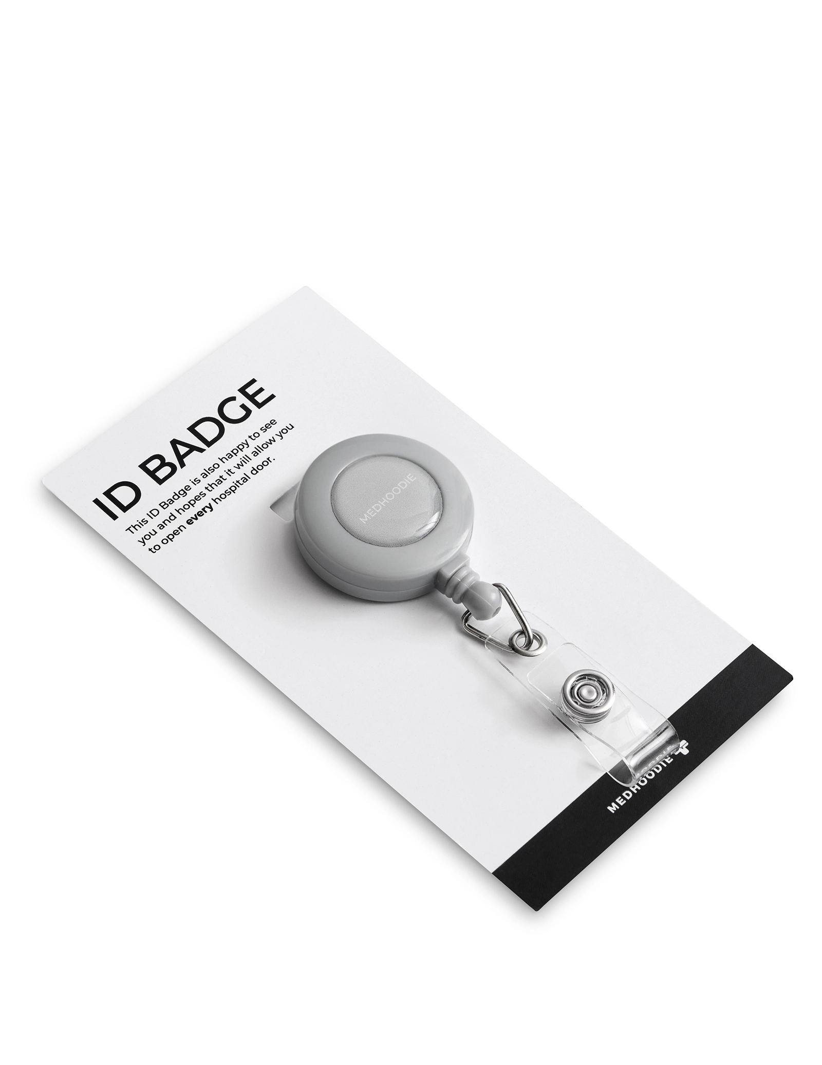 ID Badge Holder - SHARK GRAY