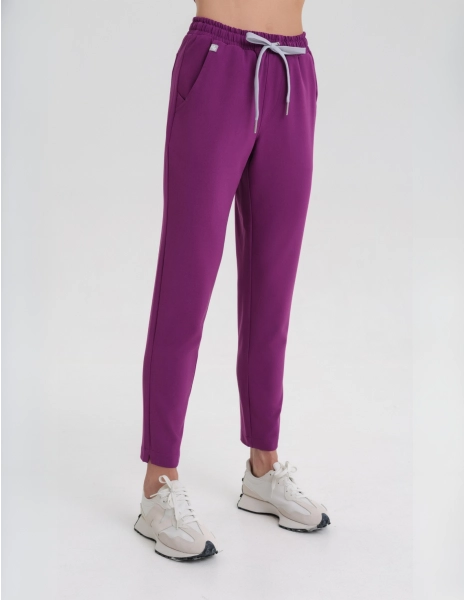 Pantaloni Medici Donna Basic - GRAPE PURPLE