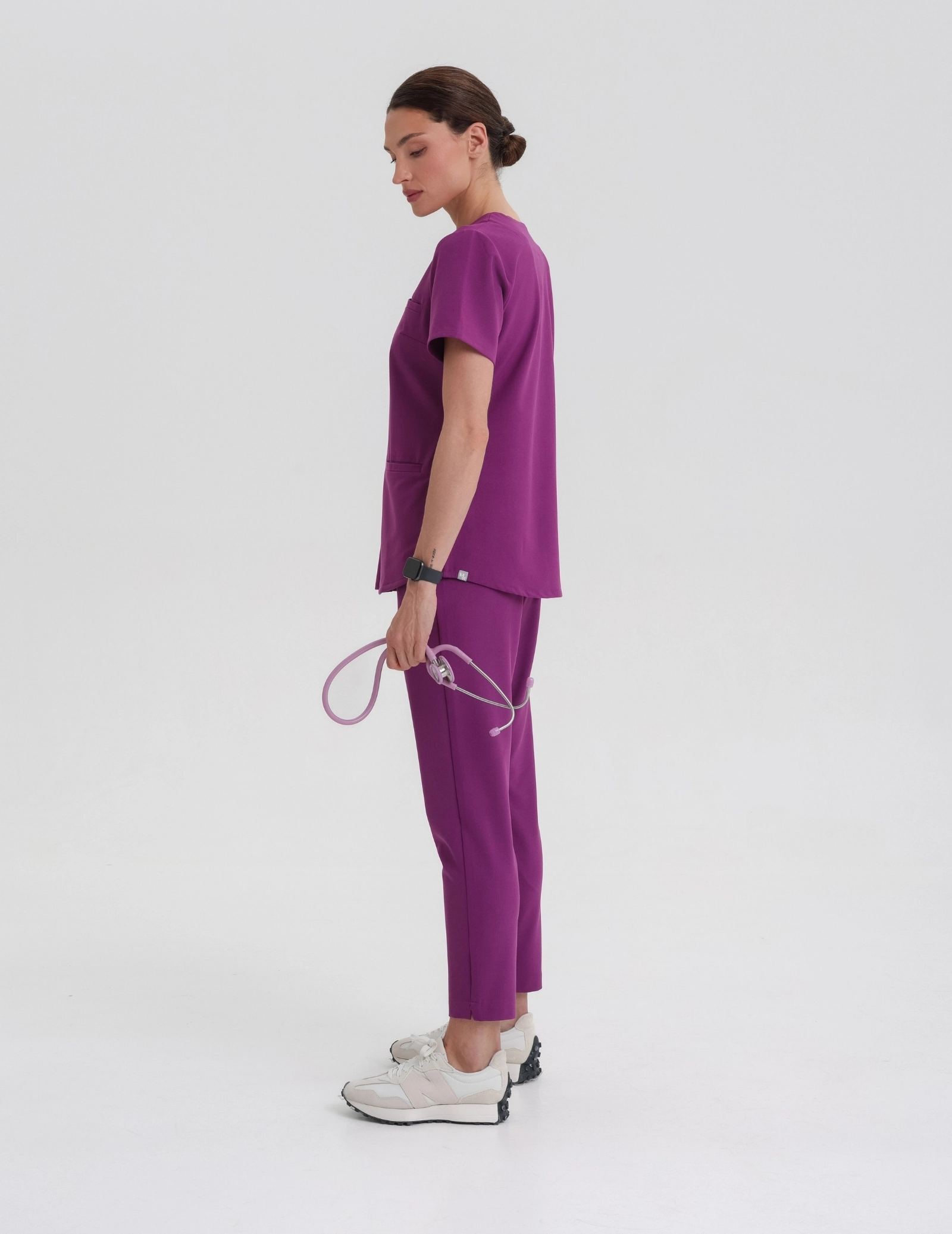 Pantaloni Medici Donna Basic - GRAPE PURPLE