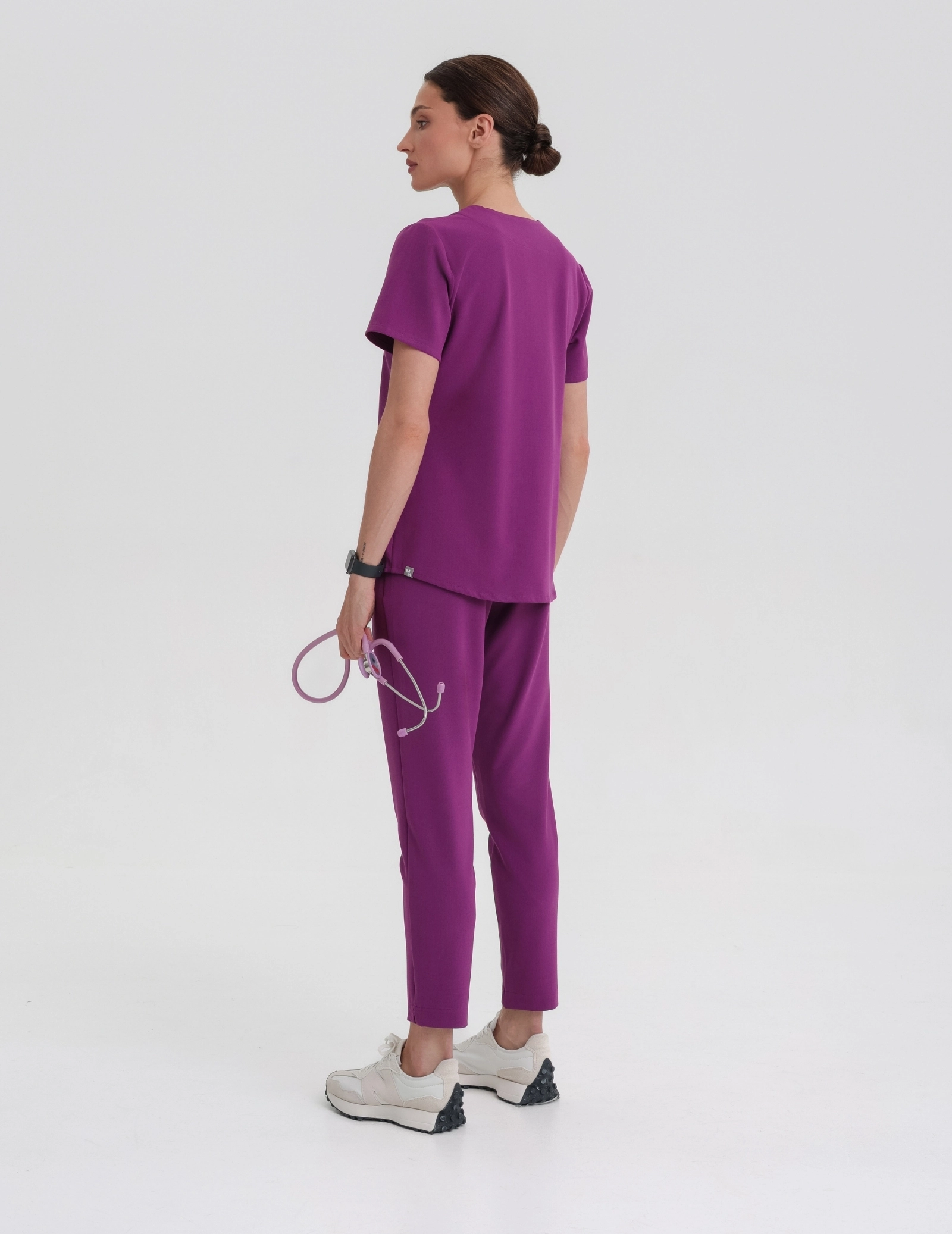 Pantaloni Medici Donna Basic - GRAPE PURPLE