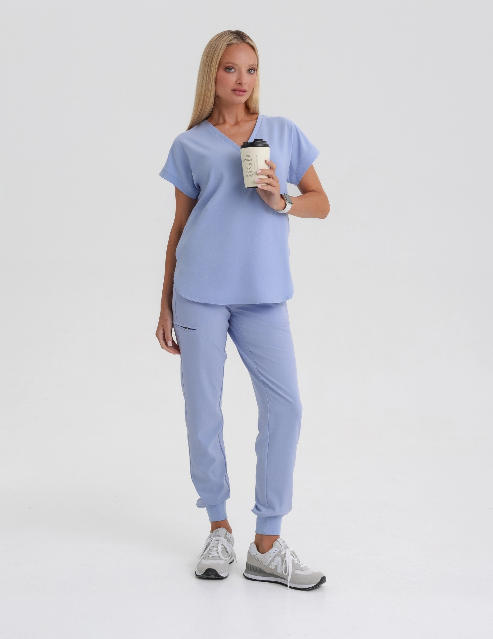 Casacca Medica Kendall - CEIL BLUE