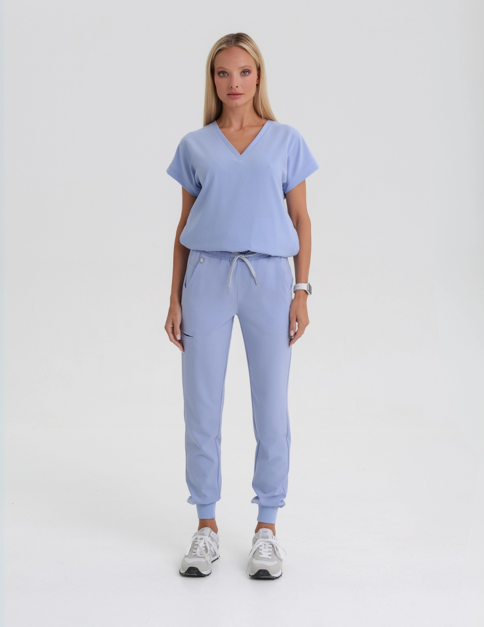 Pantaloni Medici Donna Jogger - CEIL BLUE