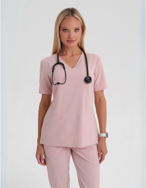Casacca Medica Casy - DUSTY ROSE