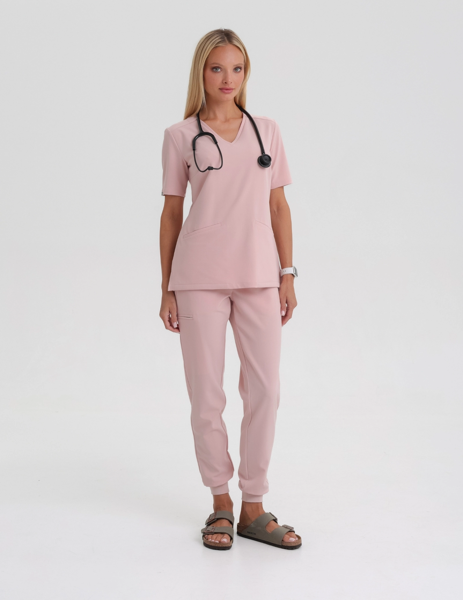 Casacca Medica Casy - DUSTY ROSE