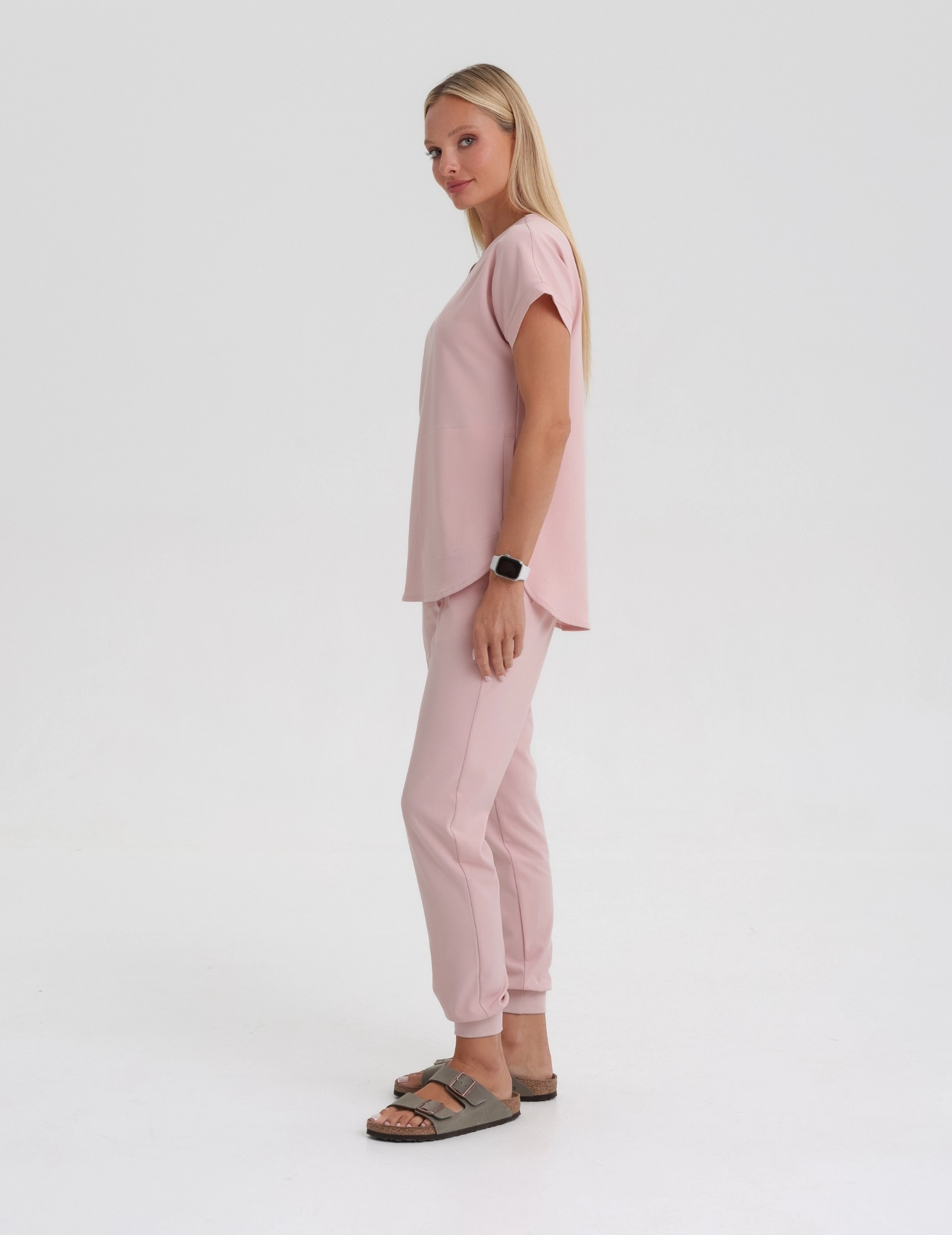 Pantaloni Medici Donna Jogger - DUSTY ROSE