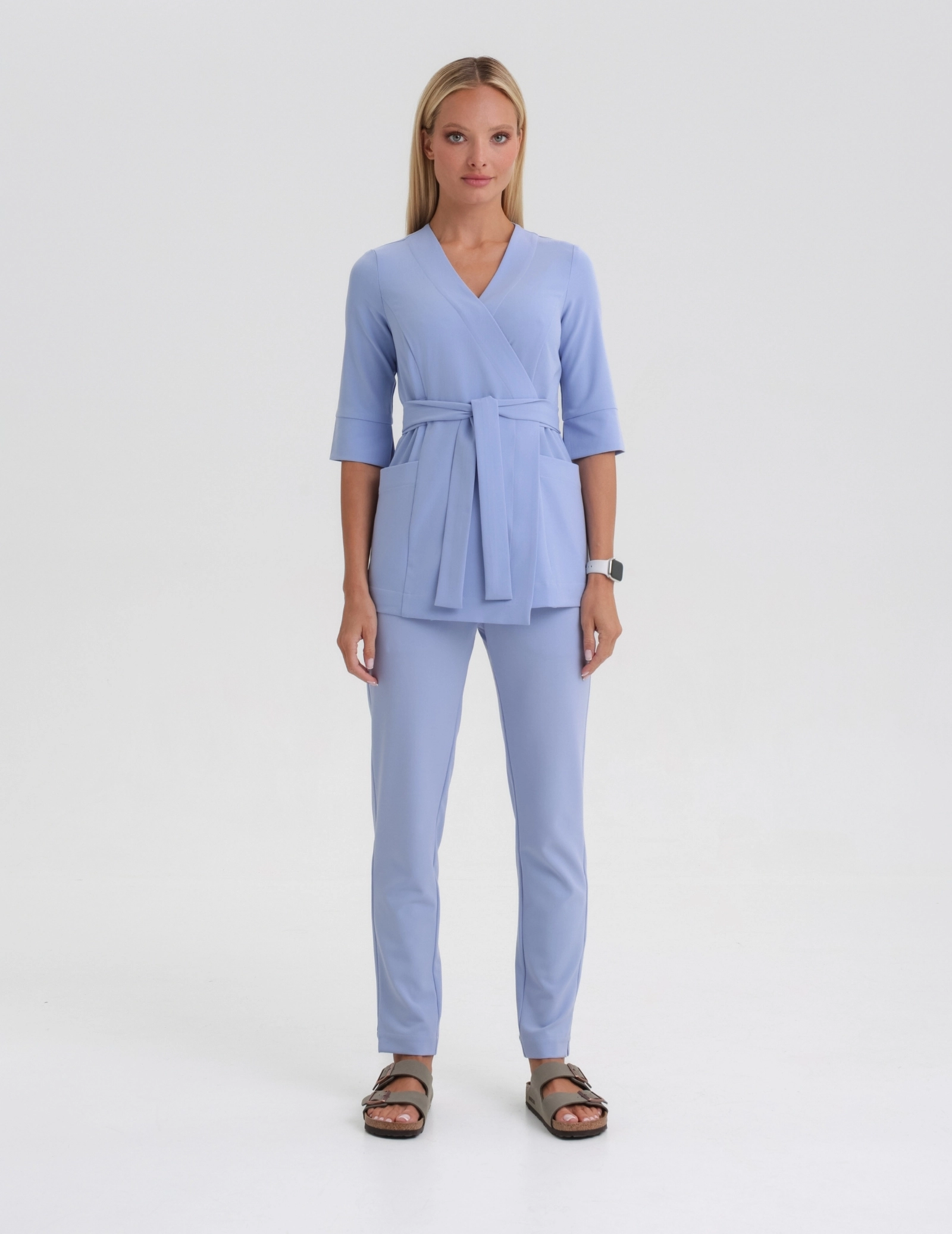 Casacca Medica con Lacci Rosalie - CEIL BLUE