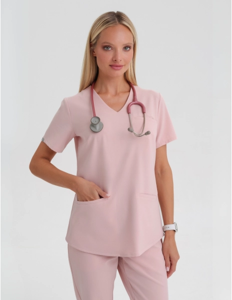 Casacca Medica Grace - DUSTY ROSE