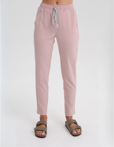 Pantaloni Medici Donna Basic - DUSTY ROSE