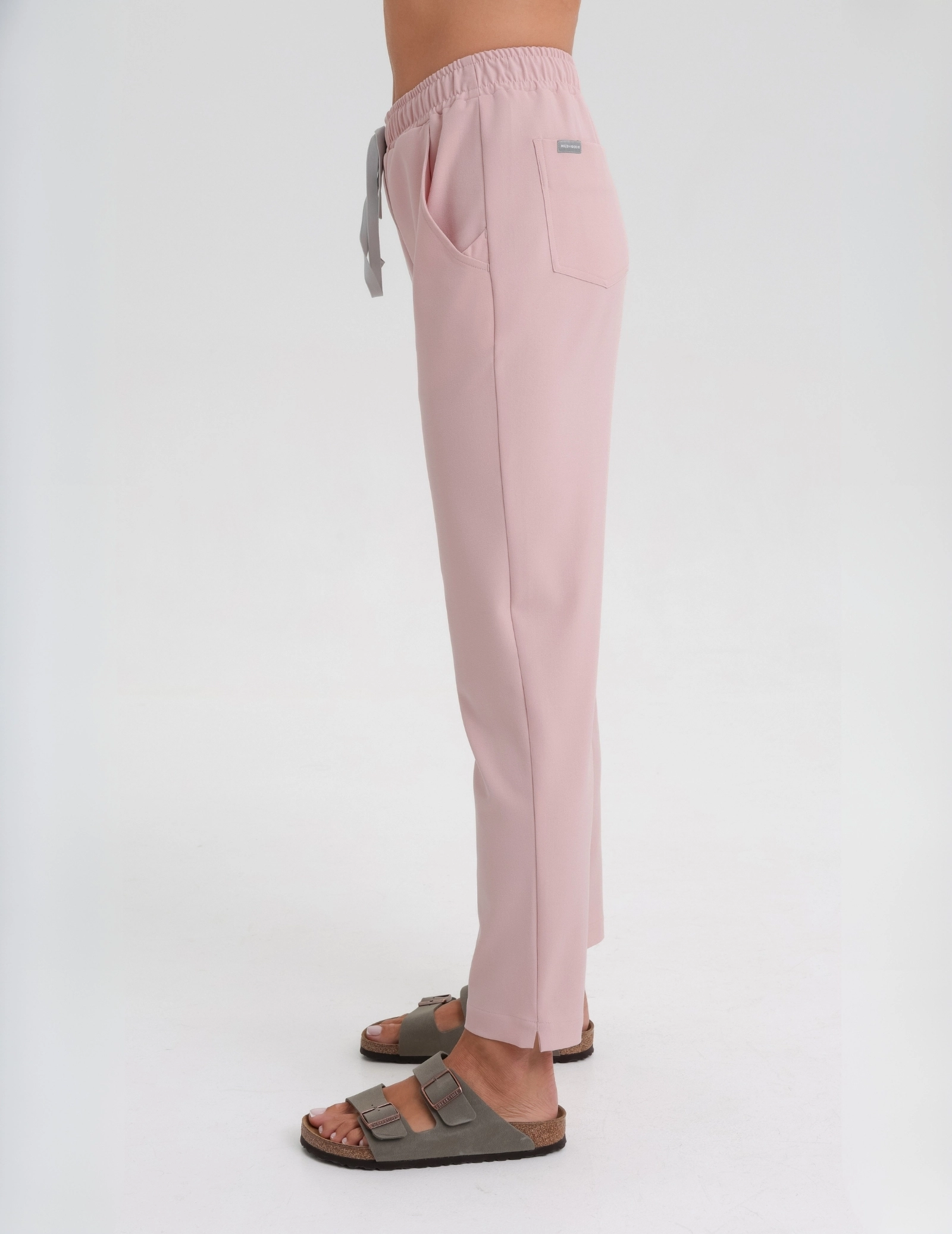 Pantaloni Medici Donna Basic - DUSTY ROSE
