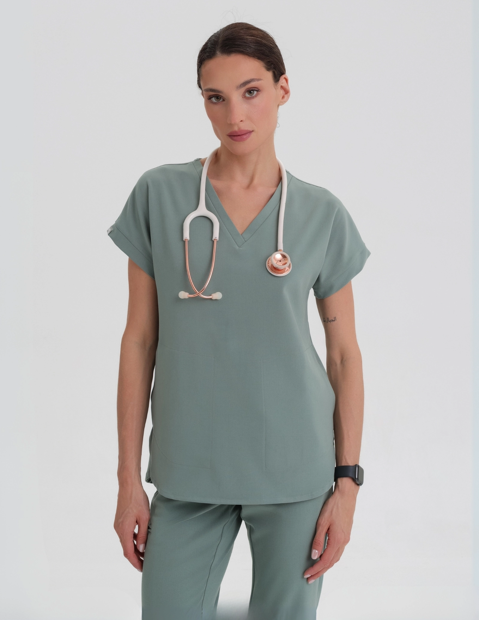 Casacca Medica Kendall - DUSTY GREEN