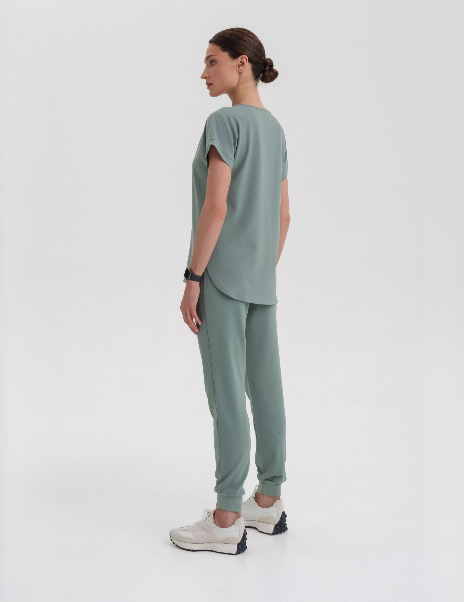 Pantaloni Medici Donna Jogger - DUSTY GREEN
