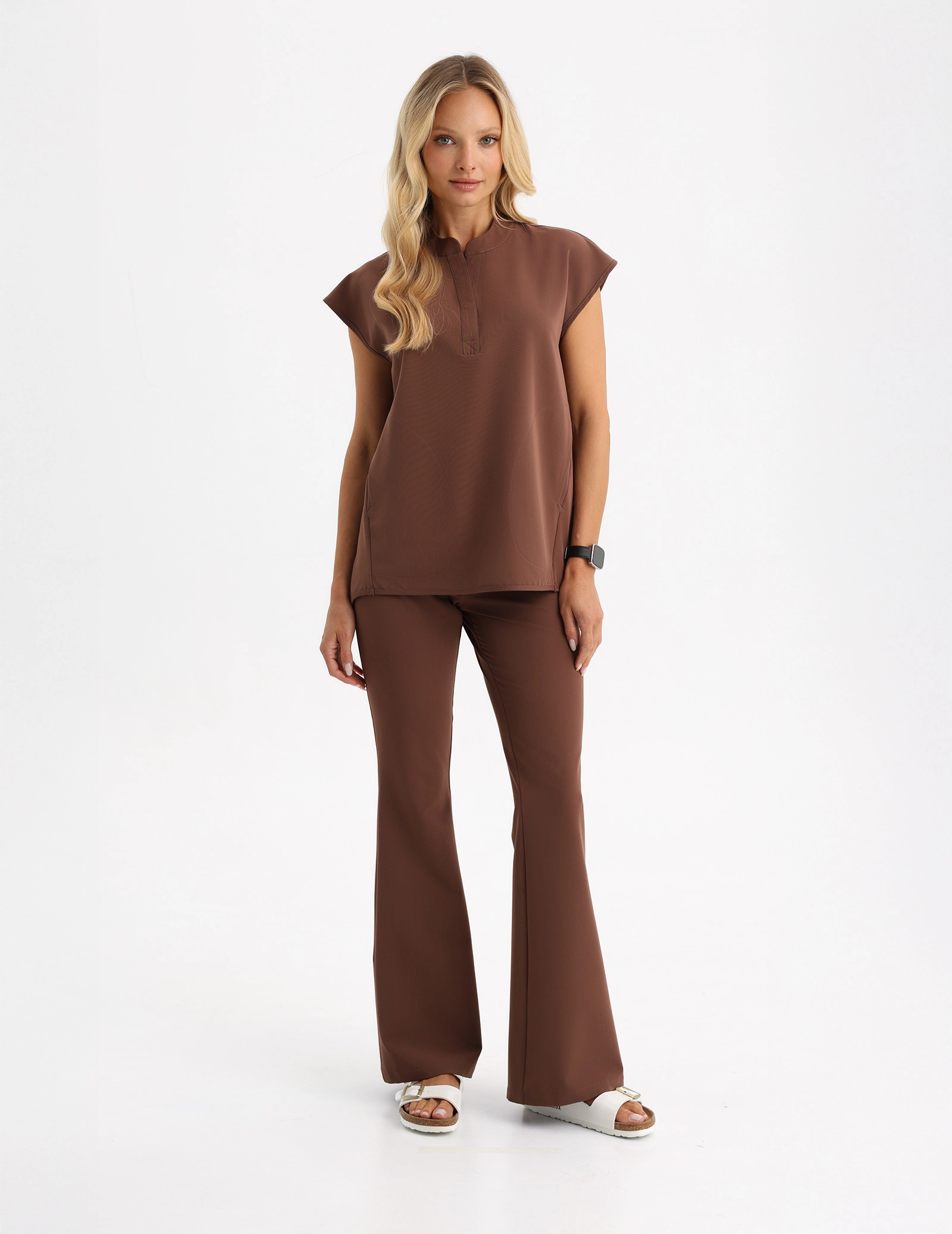 Casacca Medica Khloe - MILKY BROWN