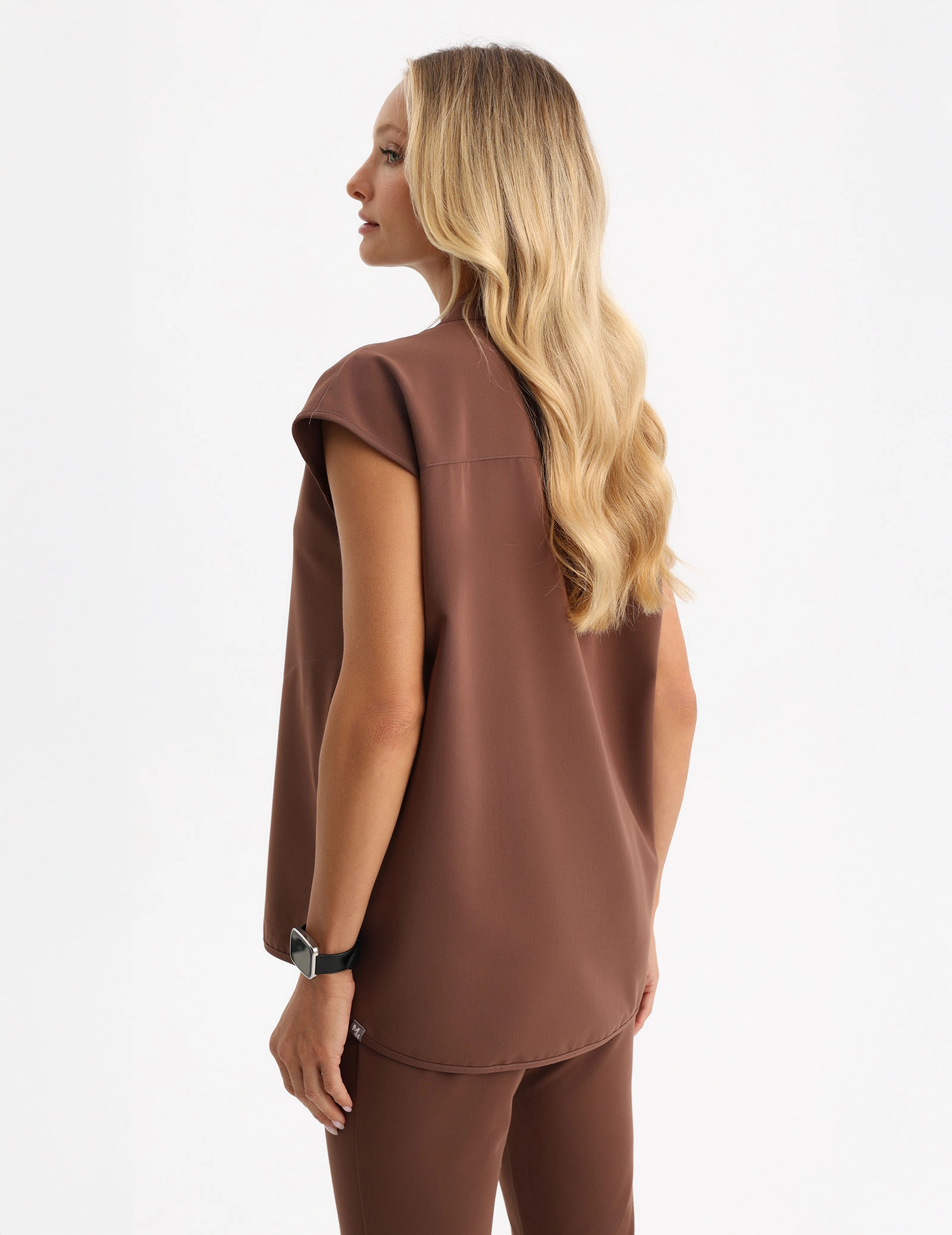 Casacca Medica Khloe - MILKY BROWN