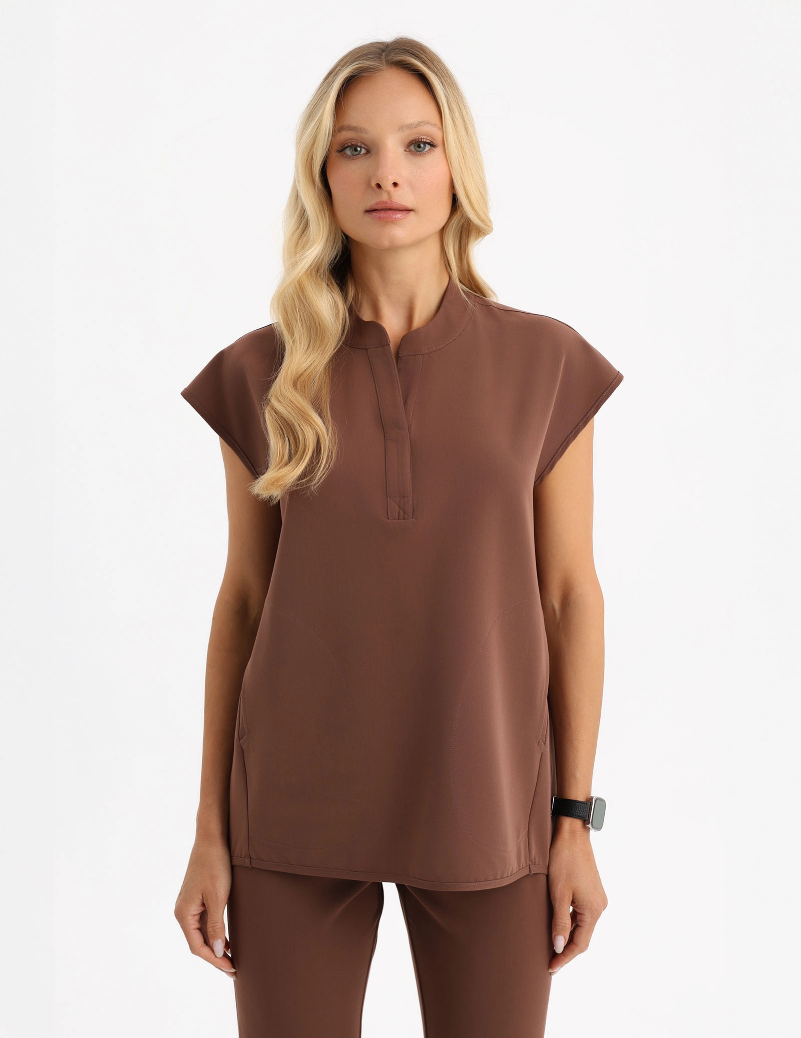 Casacca Medica Khloe - MILKY BROWN