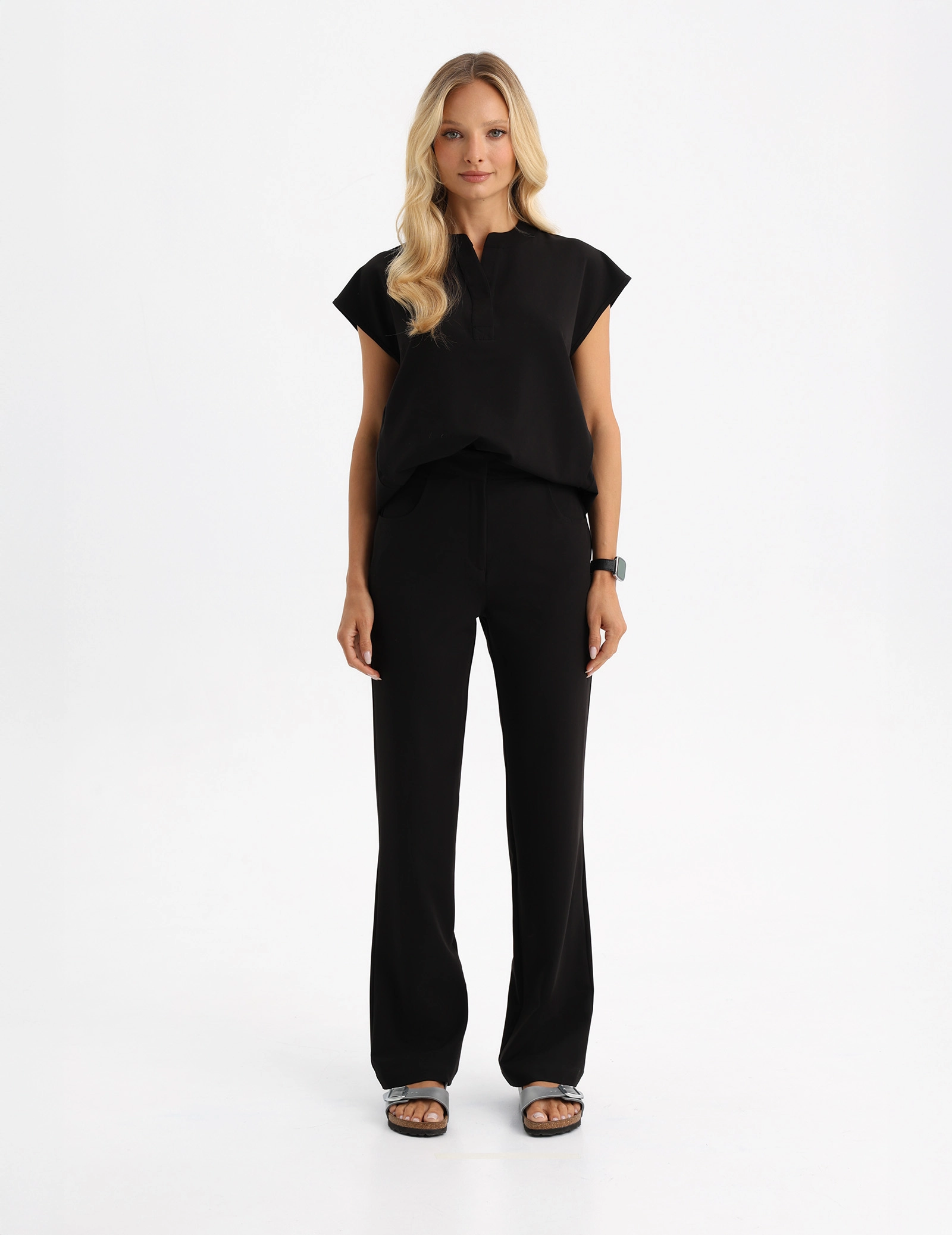 Casacca Medica Khloe - BLACK