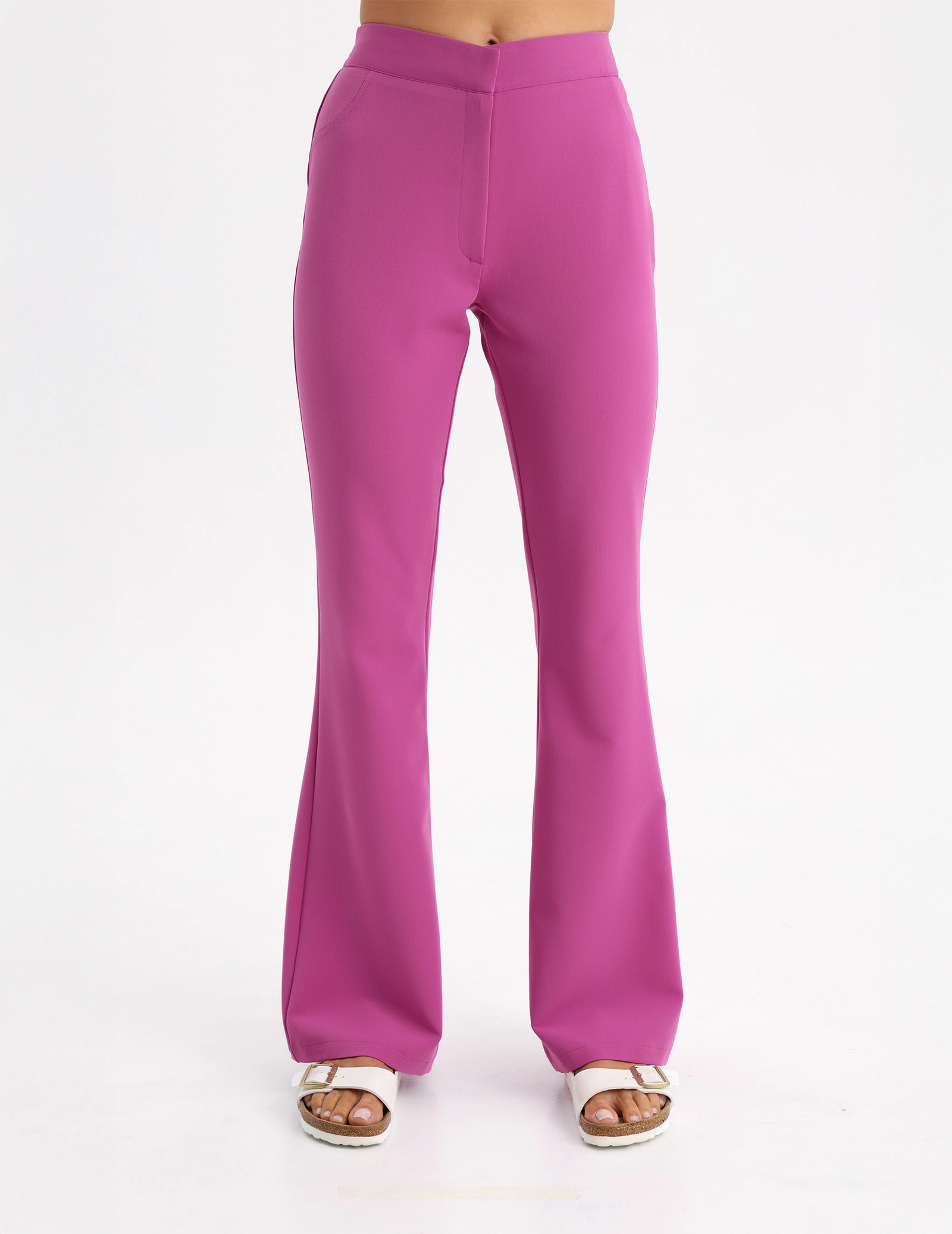 Pantaloni Medici Donna Flare - ELECTRIC PINK