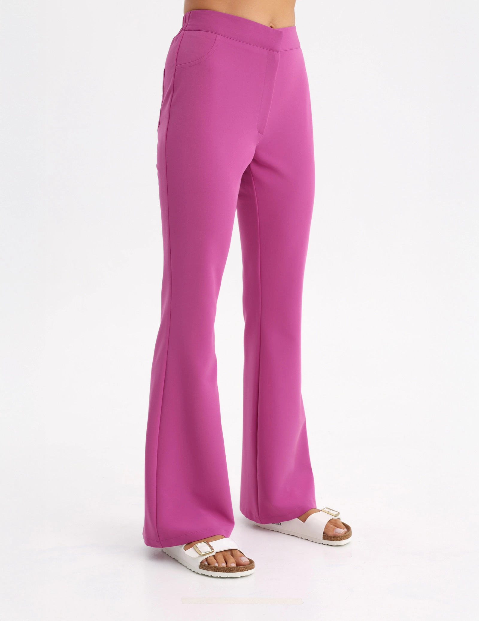 Pantaloni Medici Donna Flare - ELECTRIC PINK