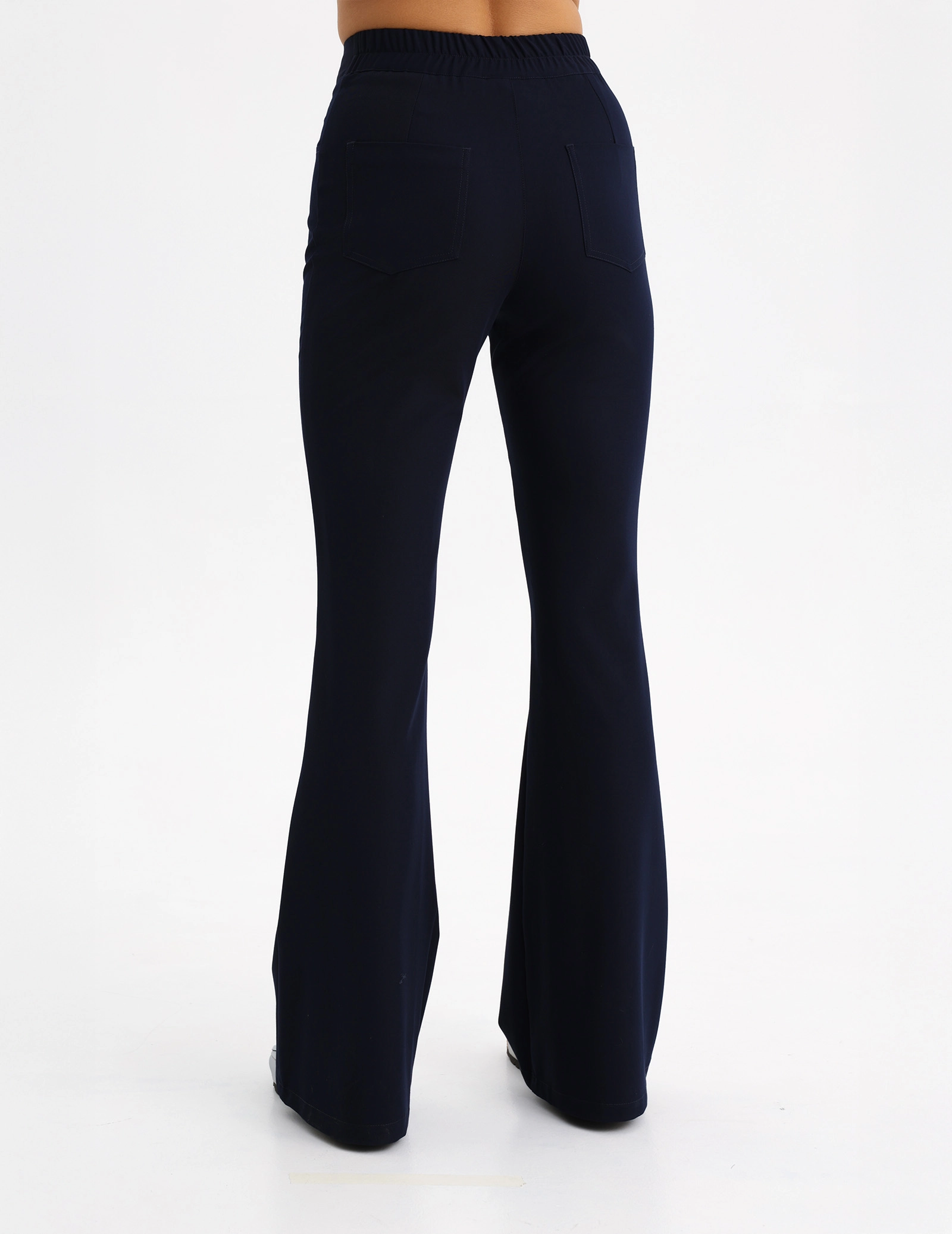 Pantaloni Medici Donna Flare - DARK NAVY