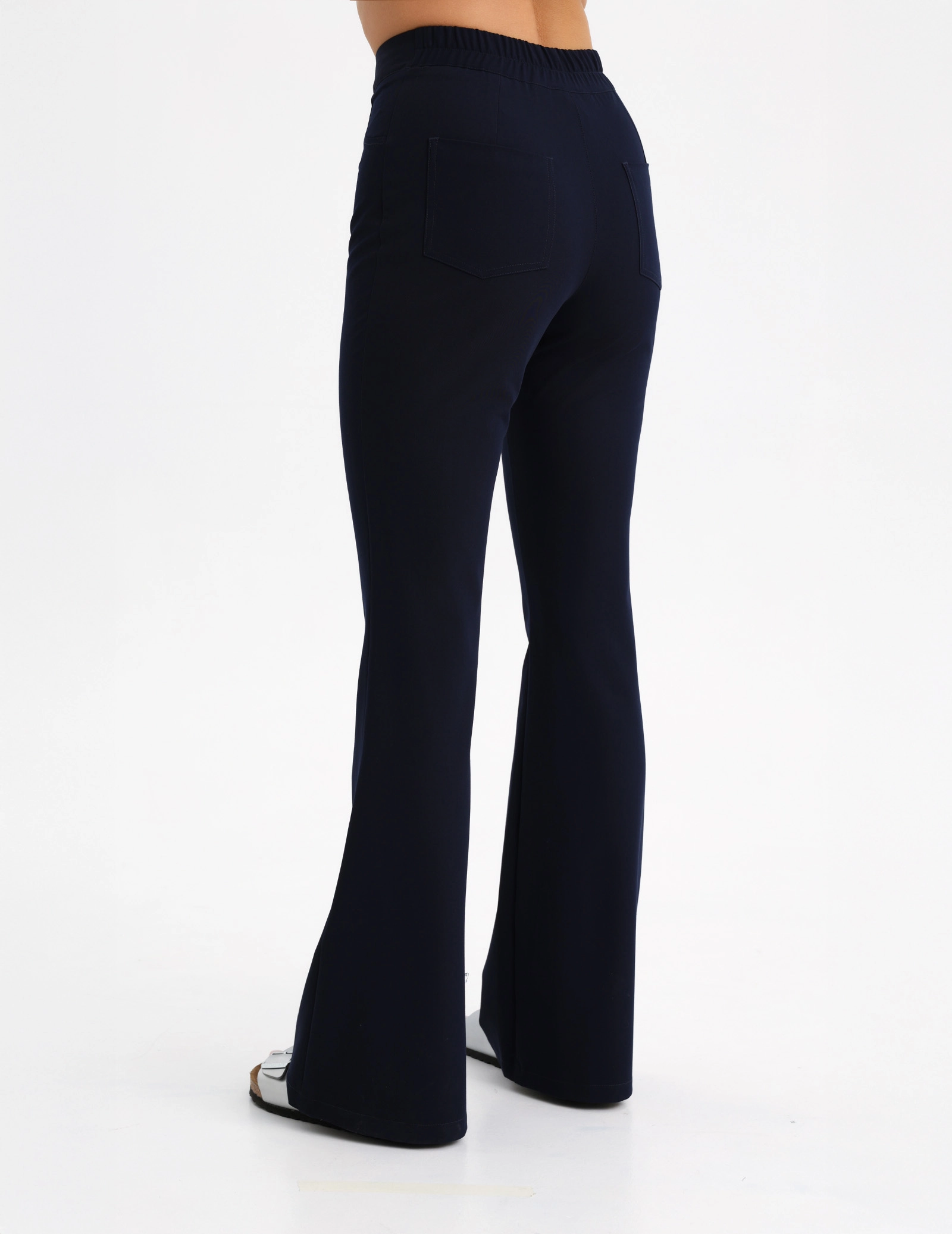 Pantaloni Medici Donna Flare - DARK NAVY