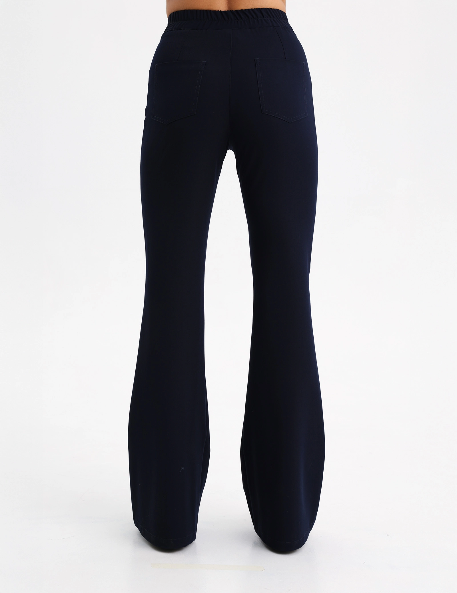 Pantaloni Medici Donna Flare - DARK NAVY